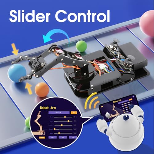 4 DOF ESP32 Robotic Arm Kit for Kids 8