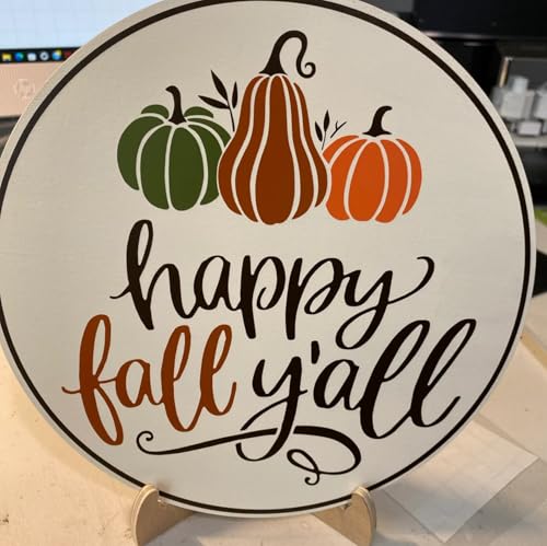 Fall Stencils for Crafts Reusable Fall Stencils for Painting on Wood (14 Count)