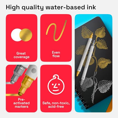 Gold & Silver Dual (2 Count)
