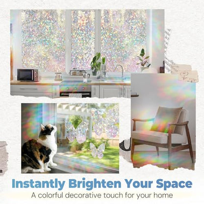 Stained Glass Window Privacy Film (29.06 Sq Ft)