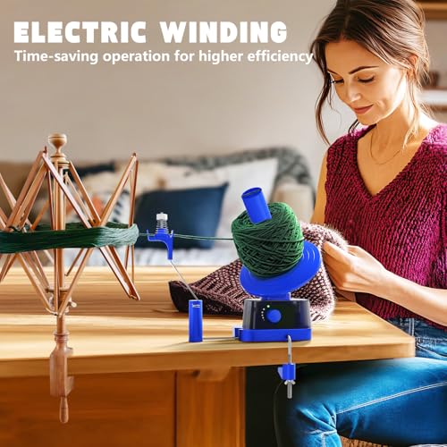 Yarn Winder Electric Yarn Ball Winder for Crocheting