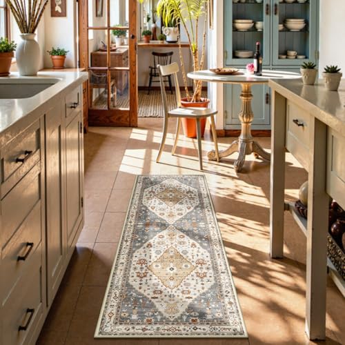 Felice Long Bathroom Rugs Runner