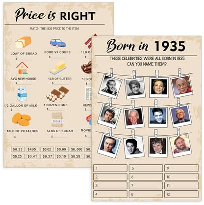 90 th Birthday Party Games