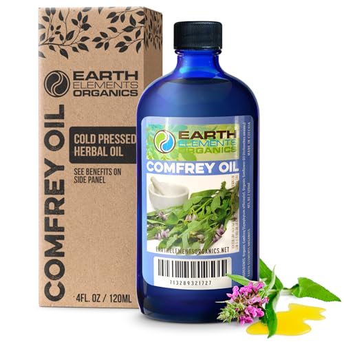 Comfrey Body Oil Raw (4 Fl Oz)