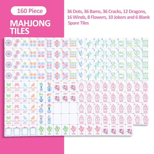 American Mahjong Tile Set