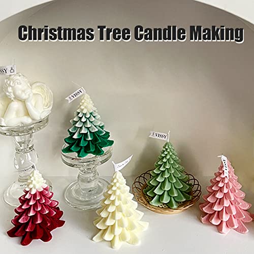 Christmas Tree Candle Molds Silicone