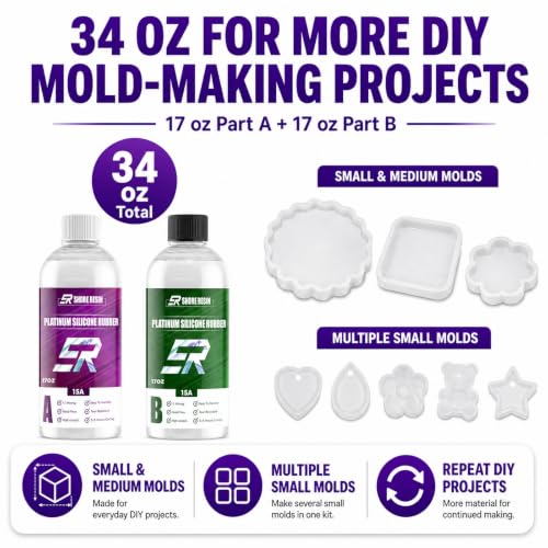 Silicone Mold Making Kit 34 oz