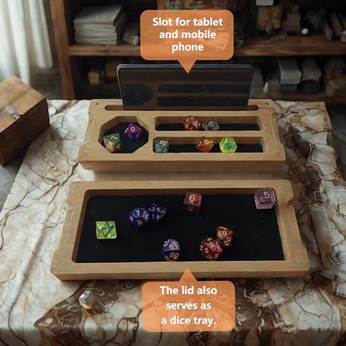 Wooden Dice Box
