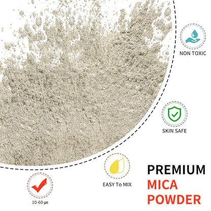Mica Powder 100g Mica Powder for Epoxy Resin (3.53 Ounce)