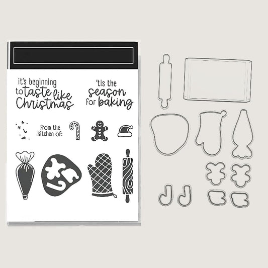 2025-2026 Stamps and Dies for Card Making, Stamps and Dies Set 2025 for Christmas and Halloween, Die Cut DIY Various Festivals Album Scrapbooking Birthdays Greeting Card (M4342) - Crafty Corner