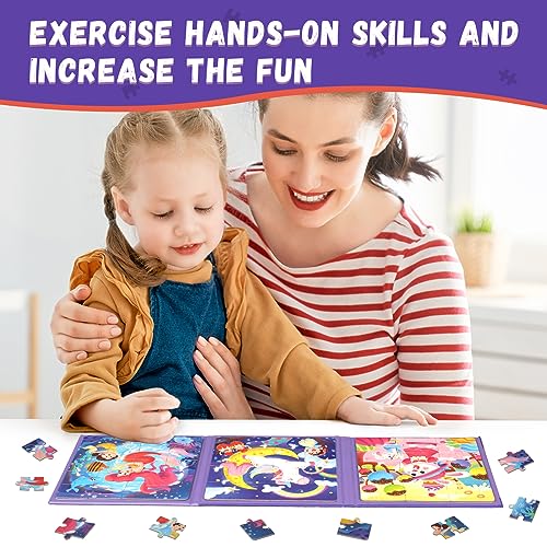 Magnetic Puzzles for Toddlers 1 (48 Count)