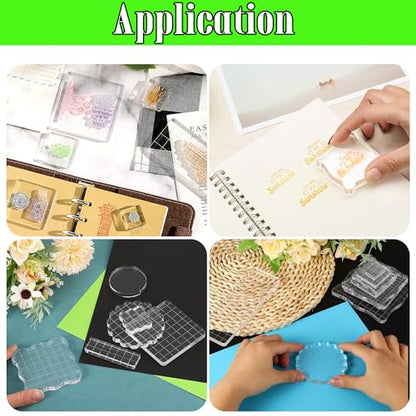 Clear Acrylic Stamp Blocks