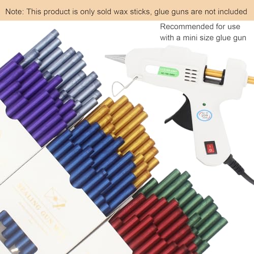 Grey Blue Wax Seal Sticks 20pcs
