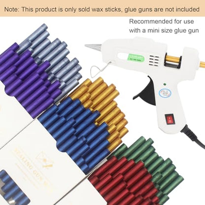 Grey Blue Wax Seal Sticks 20pcs