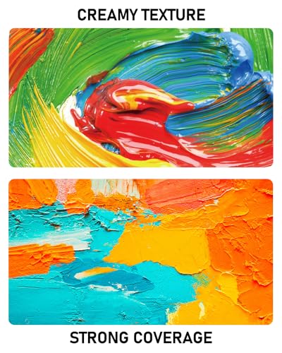 15 Colors Large Bulk Acrylic Paint Set 33.8oz (507 Fl Oz)