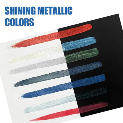 Mini Super Glitter Watercolor Paint Set (20 Count)