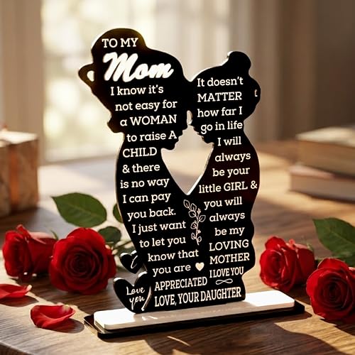 To My Mom Acrylic Plaque