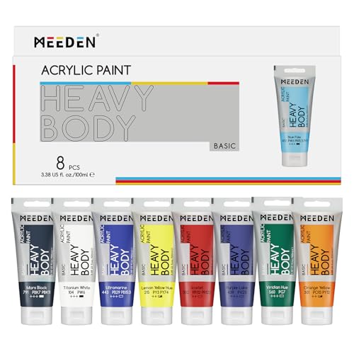 Thick Acrylic Paint Set (27.04 Fl Oz)