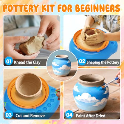 Pottery Wheel for Kids Beginners