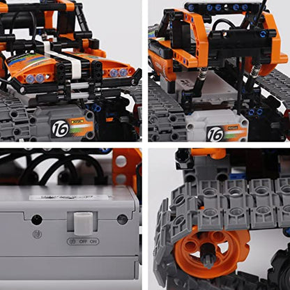 STEM Remote Control Building Kit 3 in 1 RC Tracked Racer