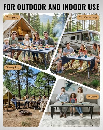 Large 55.1" Folding Camping Table