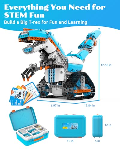 E7 Pro Coding & Remote Control Robot Kit for Kids 8+