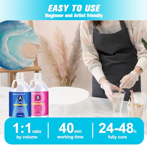 Epoxy Resin Crystal Clear (256 Fl Oz)