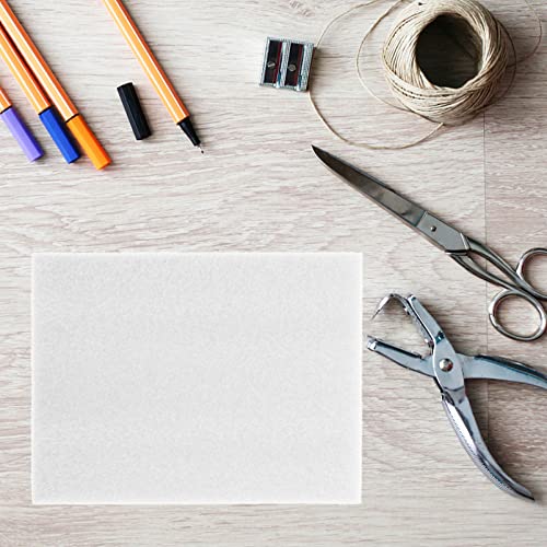 6 Pack Needle Felting Pads Pearl Cotton Foam Cushion 7.8X5.9X1.2 Inch Portable Work Surface for DIY Wool Felting Crafts