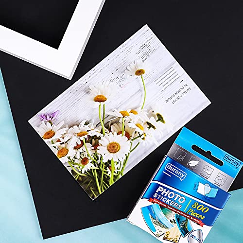800 Pieces Photo Sticker White Double