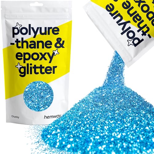 Resin Glitter Ocean Blue 100g Chunky Polyurethane & Epoxy Glitter (3.5274 Ounce)