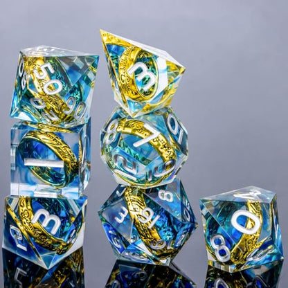 Magic Lord Rings DND Dice Set with Box