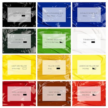 Acrylic Paint Set (405.6 Fl Oz)