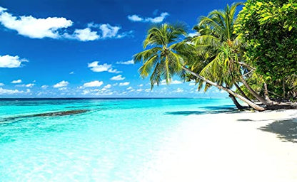 Palm Tree Wall Mural Tropic Paradise Beach Seascape Murals