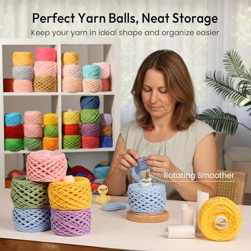 18pcs Yarn Ball Tube for Etcokei Electric Yarn Winder M1