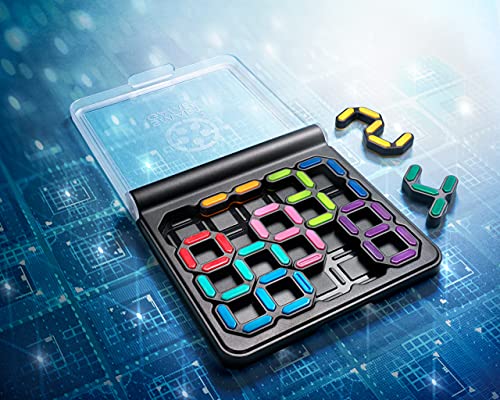 IQ Digits Compact Travel Logic Game with 120 Number Challenges