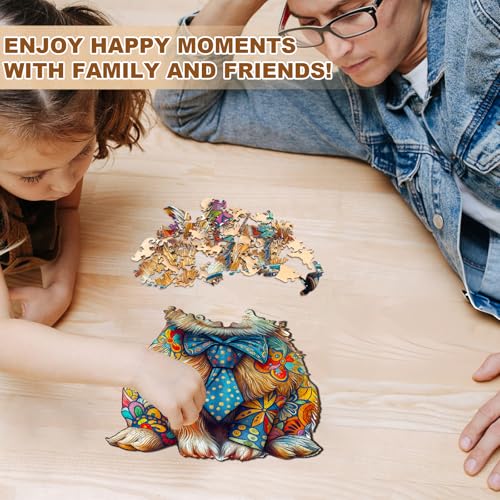 Wooden Puzzles for Adults (100 Count)