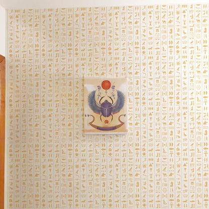 Egyptian Hieroglyphs Stencils (6 Count)