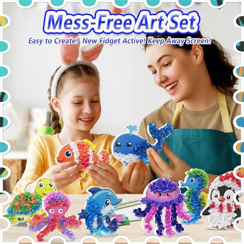 Mess Free Poke Art for Kids Ages 4