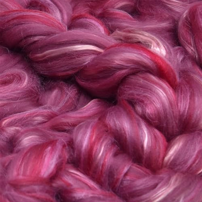 Merino Silk Luxe Tonal Designer Blend. Superfine Merino