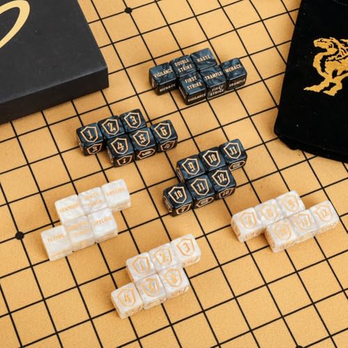 Color MTG Counter Dice Set Keyword Shield Life Counters with Dice Storage Bag for MTG TGG Table Games