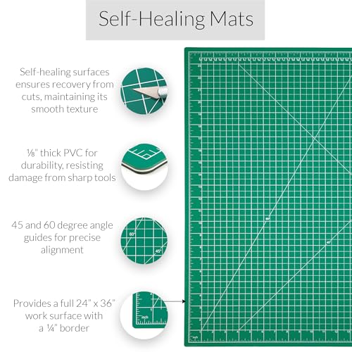 WA Portman 24x36 Fabric Cutting Mat for Sewing