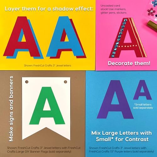 3 Inch Bulletin Board Letters & Numbers