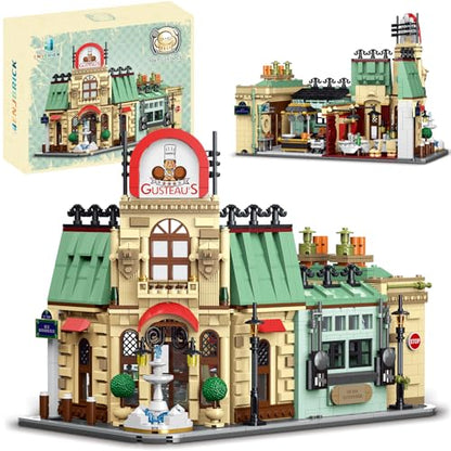 Parisian Garden Hotel & City Kitchen Building Set