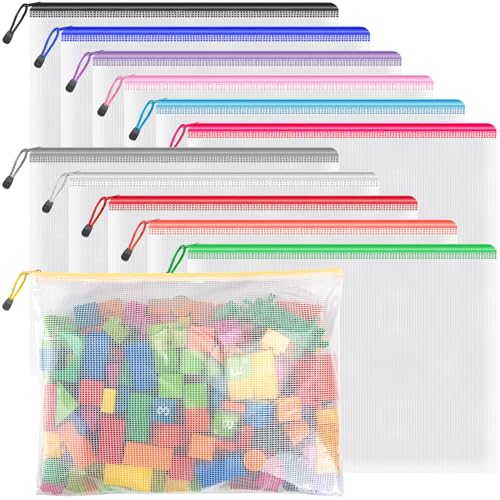 12 Pack B4 Mesh Zipper Bags (12 Count)