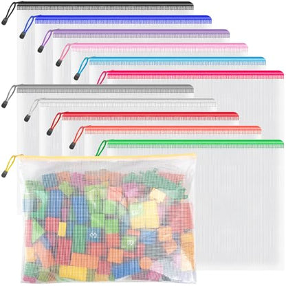 12 Pack B4 Mesh Zipper Bags (12 Count)