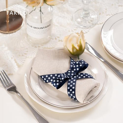 Polka Dot Grosgrain Ribbon 5