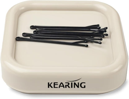 KEARING Strong Magnetic Pin Cushion Square - 8.5cm Powerful Magnet Pin Holder for Sewing - Lightweight Sewing Pin Cushion for Quilting Pins, Needles - Sewing Accessories Organizer