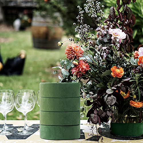 6 Packs Round Floral Foam Blocks (6 Count)