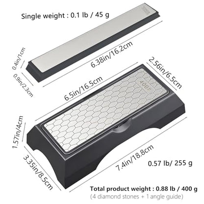 Diamond Sharpening Stone Set (5 Count)