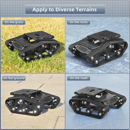 Robot Tracked Tank Car Chassis